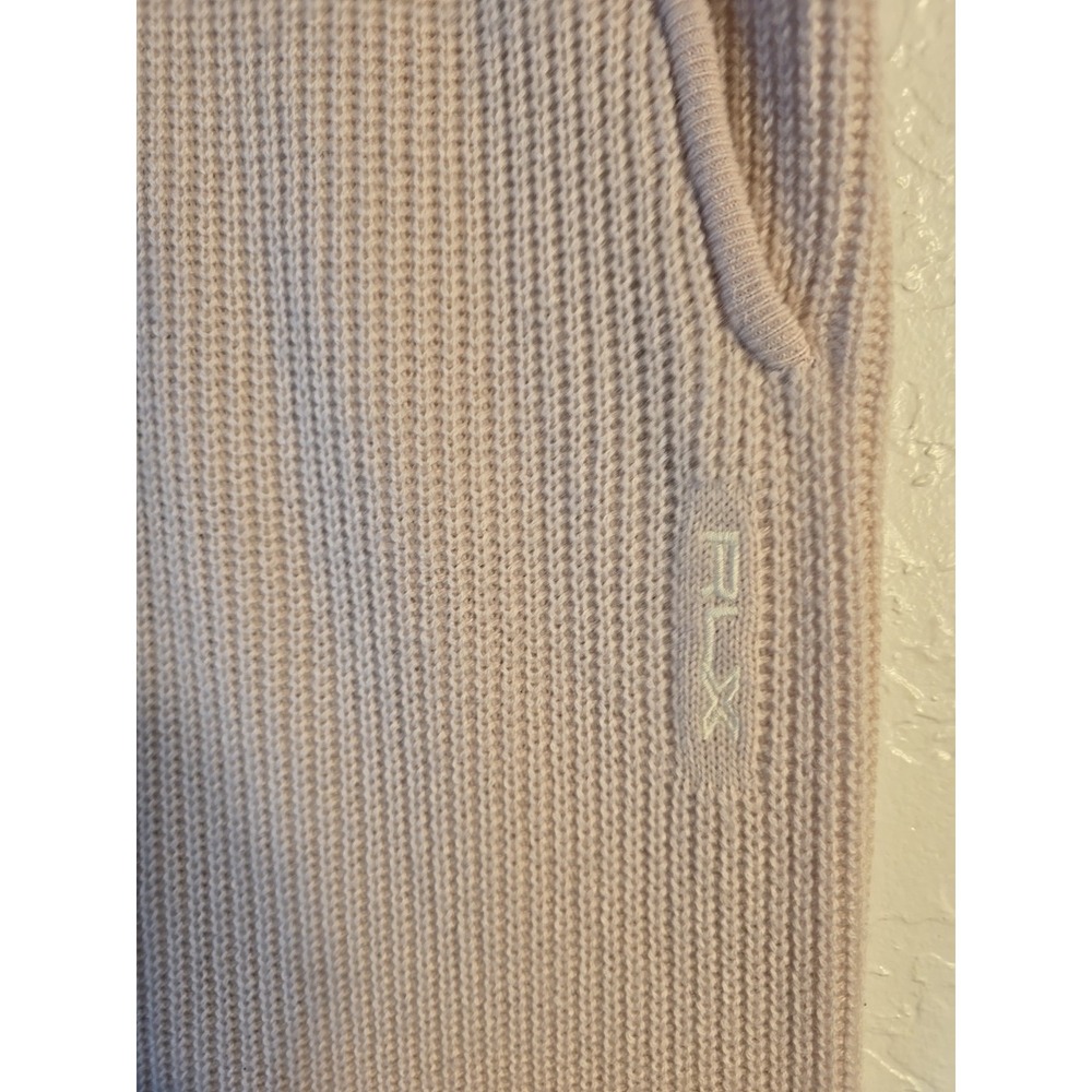 $498 RLX Ralph Lauren Women's Pink Cashmere Knit Sweatpants Size XL - Picture 6 of 6